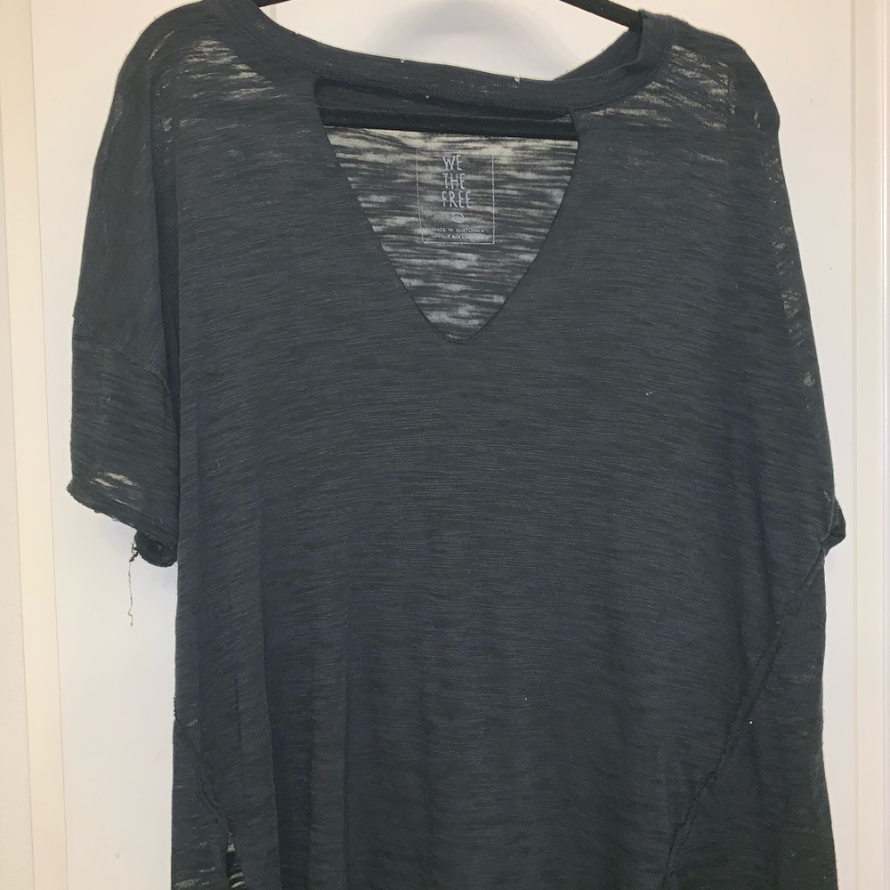 Free People Cutout Top